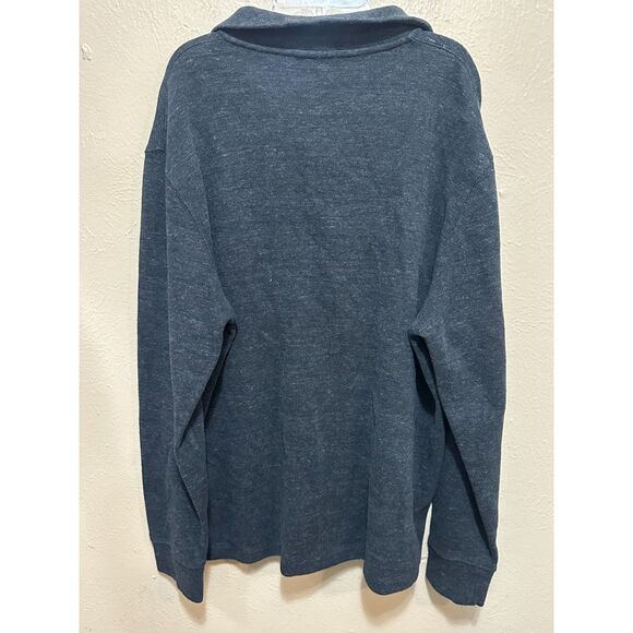 Polo Ralph Lauren Men's 1/4 Zip Pullover Sweater Charcoal Gray Size L‎ - Picture 3 of 6